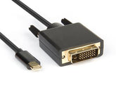 Cavo Adattatore USB 3.1 Type-C to DVI M 4K 2K 200 cm