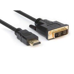 Cavo Monitor Bi-Direzionale HDMI M/ DVI-D M 1080p 1,8 mt