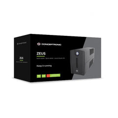 UPS 650VA 360W, Schuko x 2, HID USB, RJ45 In/Out, AVR