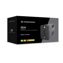 UPS 850VA 480W, IEC x 4, HID USB, RJ45 In/Out, AVR