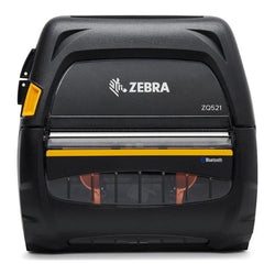 DT Printer ZQ521, media width 4.45“?/113mm, English/Latin fonts, RFID, Dual 802.11ac/Bluetooth 4.X, stnd battery, EMEA Certs