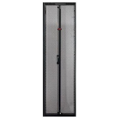 Porta anta doppio battente grigliata 80% L600 42U