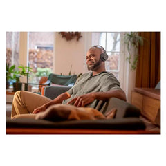 CUFFIA OVER-EAR WIRELESS BASS+ BLACK