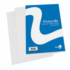 RISMA CARTA PROTOCOLLO A4 - 4MM