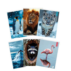 QUADERNI ANIMAL A4 80GR Q - CONF10