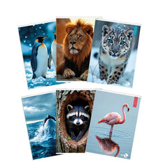 QUADERNI ANIMAL A4 80GR 10F - CONF10