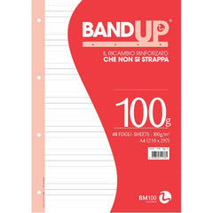 RICAMBI RINFORZATI BANDUP A4 100GR - 1 RIGO