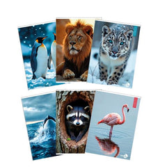 QUADERNI ANIMAL A4 80GR 10F - CONF10