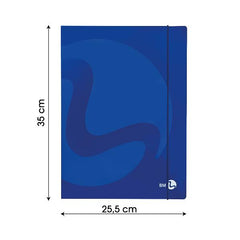 CARTELLINA 3 LEMBI COLOR DORSO 1 CM