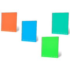QUADERNI MONOCROMO SKIP FLUO SPIRALATI A4 80GR - 5MM