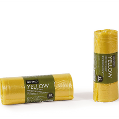 SACCHI IMMONDIZIA 70X110 GIALLO CONF.10