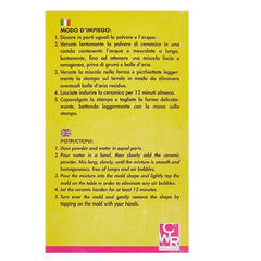 Polvere ceramica bianca 1 kg