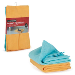 PANNI MICROFIBRA PAVIMENTO 40x40cm CONF.2