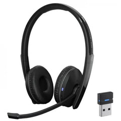 ADAPT 260  Cuffia Double Bluetooth con dongle USB-A, certificata Microsoft Teams