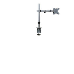 100091387 Braccio Monitor single Focus Argento