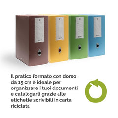 Scatola progetto Holos D15 azzurro in plastica riciclata
