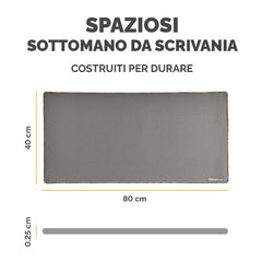 Tappetino sottomano Breyta grigio