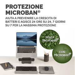 Mousepad poggiapolsi Breyta grigio