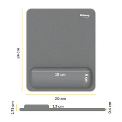 Mousepad poggiapolsi Breyta grigio
