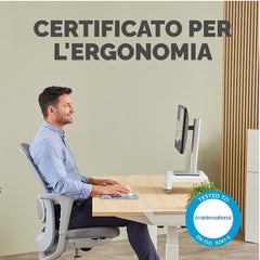 Mousepad poggiapolsi Breyta grigio