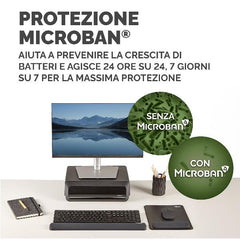 Poggiapolsi tastiera Breyta nero