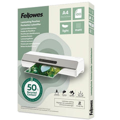 Pouche A4 riciclate 50% opache 100p