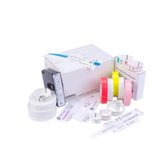 WRISTBAND, SYNTHETIC, 0.75x6IN (19.05x152.4MM), DT, Z-BAND ULTRA SOFT, COATED, PERMANENT ADHESIVE, HC100 CARTRIDGE,300/ROLL,6/BOX