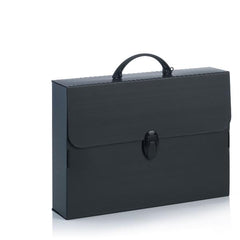Valigetta EVERY LINE TOTAL BLACK 37,5x27x8 cm - 1 chiusura