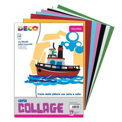 COLLAGE CARTA VELLUTATA