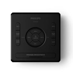 RADIOSVEGLIA FM/DAB+ CON FINITURA A SPECCHIO