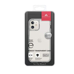 ROBUST - Cover Ultra protettiva con bordi anti-shock colore trasparente compatibile con Apple iPhone 11