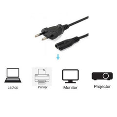 EQUIP - CAVO ALIMENTAZIONE da C7 a 2Pin Euro F/M, 3.0m