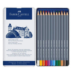 Matite colorate acquerellabili Goldfaber Aqua conf met da 12