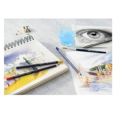 Matite colorate acquerellabili Goldfaber Aqua conf met da 12