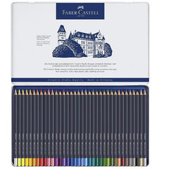 Matite colorate Goldfaber conf. metallo da 36
