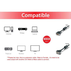 EQUIP - CAVO PROLUNGA DVI-D Dual Link, M/F, 3.0m