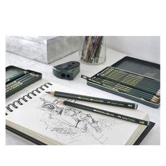 Matite grafite Castell 9000 Art 8B/2H Set
