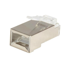 EQUIP - SET PLUG RJ45 CAT.6 SCHERMATO per cavi rotondi, Confez. 100pz