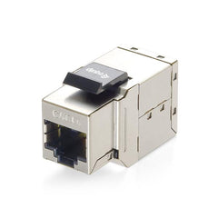 EQUIP - CONNETTORE CAT.6a INLINE KEYSTONE SCHERMATO, 8pz/Conf.