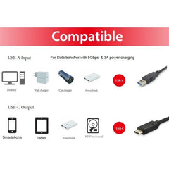 EQUIP - CAVO USB 3.2 Gen 1 da C ad A, M/M, 5Gbps, 2.0m