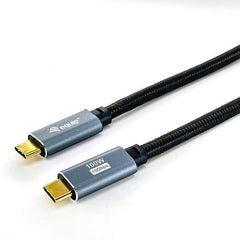 EQUIP - CAVO USB 3.2 GEN.2 Type-C M/M - 5A, PD 100W, 4K/60HZ, 10GBps -- Nero, 3.0m