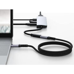 EQUIP - CAVO PROLUNGA USB 3.2 GEN.2 C M/F - 4K/60Hz, 10Gbps -- Nero, 0.5m