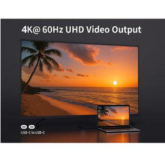 EQUIP - CAVO USB4 ultrasottile, da USB-C M a USB-C M, 40 Gbps, PD 3.1 240 W, 8K/60 Hz, compatibile con Thunderbolt 3/4, 1.2m