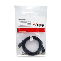 EQUIP - CAVO da USB-A 3.0 a MicroUSB-B, M/M, 5Gbps, Nero, 1.8m