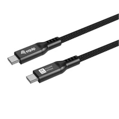 EQUIP - CAVO USB4, da USB-C maschio a USB-C maschio, 80 Gbps, PD 3.1 240 W, 8K/60 Hz, compatibile con Thunderbolt 3/4, 1.2m