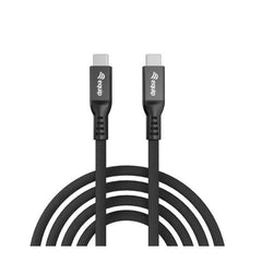 EQUIP - CAVO USB4, da USB-C maschio a USB-C maschio, 80 Gbps, PD 3.1 240 W, 8K/60 Hz, compatibile con Thunderbolt 3/4, 1.2m