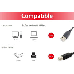 EQUIP - CAVO da USB-C 2.0 a USB-B, M/M, 1.0m