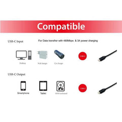 EQUIP - CAVO da USB-C 2.0 a USB-C, M/M, PD 60W, 2.0m