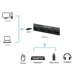 EQUIP - HUB USB-C 4-PORTE USB 3.2 Gen 1