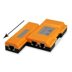 EQUIP - TESTER CAVI DI RETE, RJ45, BNC, PoEETWORK CABLE TESTER  RJ45 e RJ11/RJ12